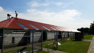 Sanering dak botenhuis Sneek